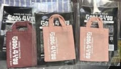 아이나나 G4Y 미니 토트 3 개