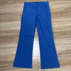 ZARA パンツ ブルー Mサイズのサムネイル