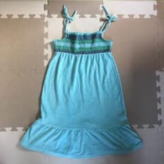 gap　ワンピース　140 夏　水色のサムネイル