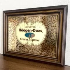 Haagen-Dazs ハーゲンダッツ パブミラー ビンテージ 鏡
