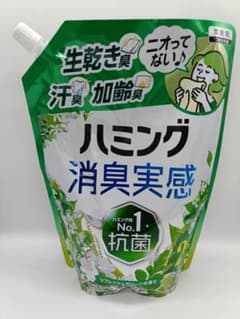 ハミング 消臭実感 リフレッシュグリーンの香り つめかえ用　930gのサムネイル