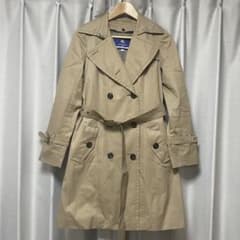 BURBERRY BLUE LABEL 裏地バーバリーチェックトレンチコート - メルカリ