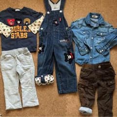 ユンユン様専用 男の子☆ダブルb 90サイズ 5点セットのサムネイル