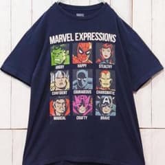 MARVEL EXPRESSIONS T셔츠 스파이더맨 헐크 L
