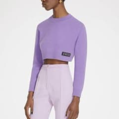 PATOU パープル ニットセーター XS Darich snidelのサムネイル