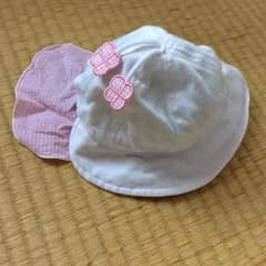 ベビー帽子 ハット 女の子 ０歳１歳２歳 キッズ帽子 キャップ 日除けのサムネイル