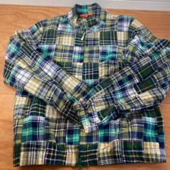 BEAMS GOLF　ビームスゴルフ　チェック柄　ジップアップブルゾンのサムネイル