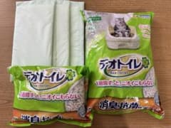 デオトイレ 猫砂 約4.7kg おまけ付きのサムネイル