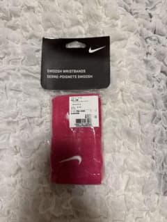Nike Swoosh Wristbandsリストバンド ピンクのサムネイル