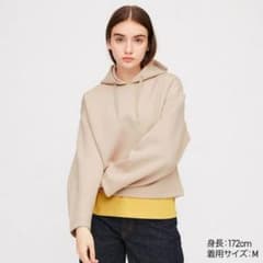 ドライソフトスウェットプルパーカー　ユニクロのサムネイル