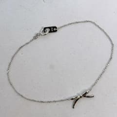ete エテ リボンモチーフ シルバー silver 925 ブレスレット - メルカリ
