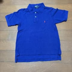 ポロ・ラルフ・ローレン ポロシャツ 4T 青