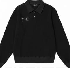 w*e様 thug club サグクラブ　　　グランジ　ニットポロ　Lサイズ thug club サグクラブ グランジ ニットポロ Lサイズ - メルカリ