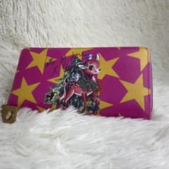 希少 ヴィヴィアンウエストウッド 長財布 バンビ コイン ラウンド 