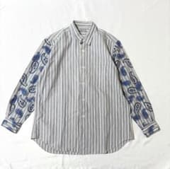 COMME des GARCONS 田中オム 90s 長袖シャツ ペイズリー柄 - メルカリ