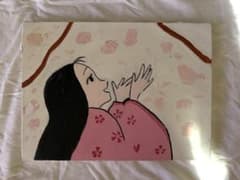 高校一年生の美術で描いたかぐやひめのサムネイル