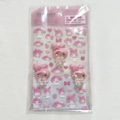 サンリオ 新作 オーロラ立体シール マイメロ マイメロディ
