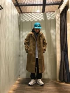 ★あこ様専用　ノースフェイスパープルレーベル　ビッグステンカラーコートのサムネイル