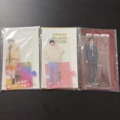 なにわ男子 道枝駿佑 アクリルスタンド 21夏/22春/金田一 3点セットのサムネイル