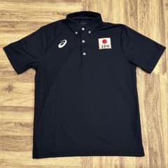 全日本バレーボール　ポロシャツ バレーボール アシックス ポロシャツ 全日本Tシャツ ポロシャツ NIPPON