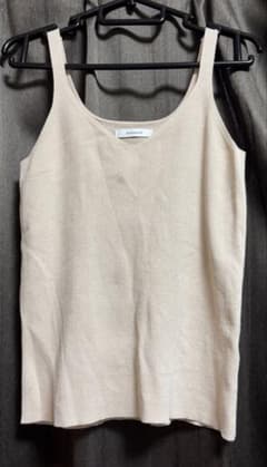 JEANASIS タンクトップ ベージュのサムネイル