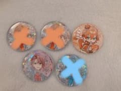 すとぷり 9周年 缶バッジ さとみくん ジェルくん 等身 デフォのサムネイル