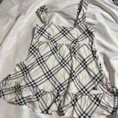 BURBERRY BLUE LABEL バーバリー チェック柄トップス 38のサムネイル