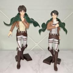 進撃の巨人 Grandista エレン リヴァイ フィギュア 2点セット - メルカリ