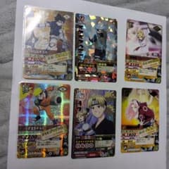 NARUTO ナルト トレーディングカード 6枚セット - メルカリ