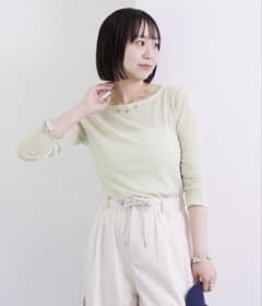 mystic シアーロングTシャツ junoah リネン混キャミソールトップスのサムネイル