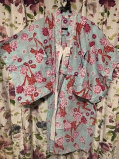 京都瑠璃雛菊　浴衣　5.6歳用のサムネイル