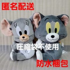 톰과 제리 끈끈한 봉제인형 톰 토피 2점