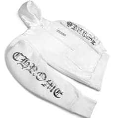 クロムハーツ WHITE FOIL HOODIE 新品 Mサイズ パーカー 白 | Mercari