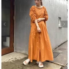 Kastane 袖シャーリングタイプライターワンピースのサムネイル