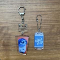 インサイドヘッド キーホルダー カナシミ ピクサー展のサムネイル