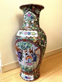 中国花瓶 壷 骨董アンティーク古美術品 コレクション中国陶磁器 【乾隆 