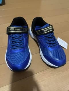 スニーカー　SUPER DUCH 21.5㎝　青のサムネイル