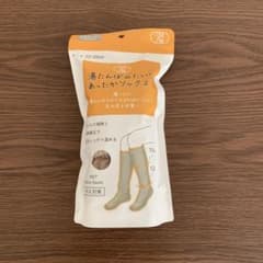 未使用品　湯たんぽみたいなあったかソックス22-25cm モカベージュのサムネイル
