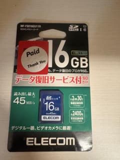 ELECOM SDHCカード 16GB MF-FS016GU11Rのサムネイル