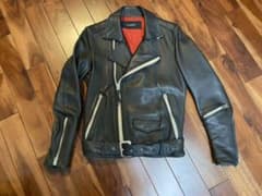 【美品/ナノユニバース】本革ラムレザージャケットのサムネイル