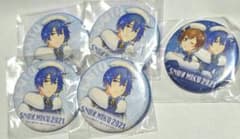 KAITO 雪ミク2021缶バッジセット - メルカリ