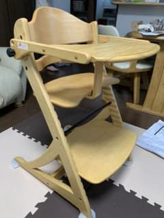 大和屋　すくすくチェアes テーブル&ガード付のサムネイル