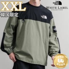 セール✨XXL ノースフェイス アルバニークルーネック カーキ ロンT