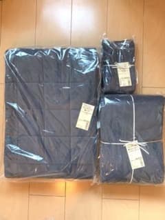 ふりーまん様専用　無印　布団カバー　敷パッド　枕カバー　新品　未使用のサムネイル