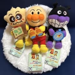 それいけ！アンパンマン ぬいぐるみ 3体セットのサムネイル