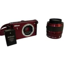 Nikon ニコン1 J2 レンズセット ミラーレス一眼 希少レッド - メルカリ