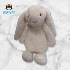 極美品✨️【】バシュフル バニー Mサイズ クリーム ぬいぐるみ 極美品✨️【JELLYCAT】バシュフル バニー Mサイズ クリーム