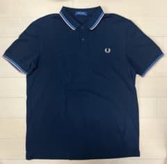 Fred Perry ポロシャツ ネイビー ティップラインのサムネイル
