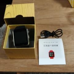 A1 Antech シルバー　スマートウォッチ　美品のサムネイル