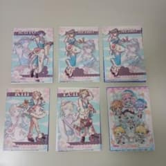하츠네 미쿠SNOW MIKU2026 클리어 비주얼 포스터 6장 세트